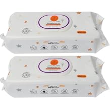 Aurora Pet Wipes 100% Natural, Plant-Based Hypoallergenic Grooming Wipes for Dogs & Cats Extra-Durable, Large & Thick for Effortless Cleaning Lavender, 200 Count