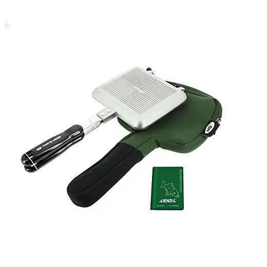 Toastie Maker - Sandwichera para cocina de gas (incluye funda de neopreno)