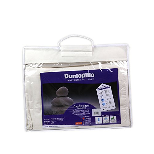 Dunlopillo COSOLE240260DPO Shanghai Summer Set de Funda de edredón, Blanco, 240 x 260 cm