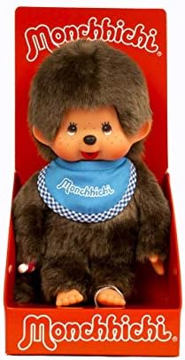 Monchhichi Classic Blue Boy Plush