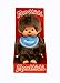 Sekiguchi 255040 - Original Monchhichi Junge, Plüschtier mit blauem Lätzchen und Zöpfen mit Schleifen, ca. 20 cm großes Kuscheltier aus braunem Plüsch, Braun Gin mit günstig Kaufen-Sekiguchi 255040 - Original Monchhichi Junge, Plüschtier mit blauem Lätzchen und Zöpfen mit Schleifen, ca. 20 cm großes Kuscheltier aus braunem Plüsch, Braun