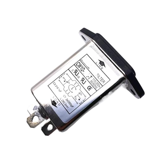 Filtro de potencia 220V CA atenuador de ruido electromagnético CW1D-6A-T