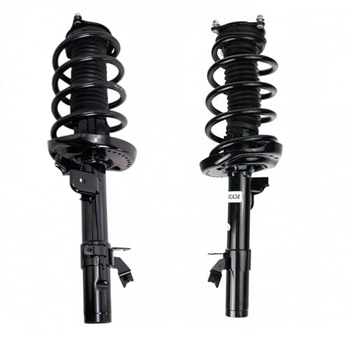 Image of TRQ Front Strut & Coil Spring Assembly Set Driver & Passenger Sides Compatible with 14-20 Acura MDX