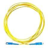 SeniorMar-UK Cable de conexión de Fibra unifi preconectadoizado Cable de conexión de Fibra óptica UPC SC-SC Cable de conexión de Fibra óptica de Nivel de telecomunicaciones Cordyellow3m