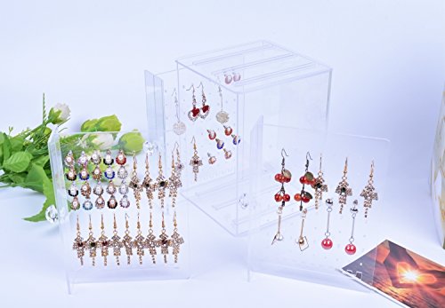 Preisvergleich Produktbild DalTech Ohrringe Acryl durchsichtig