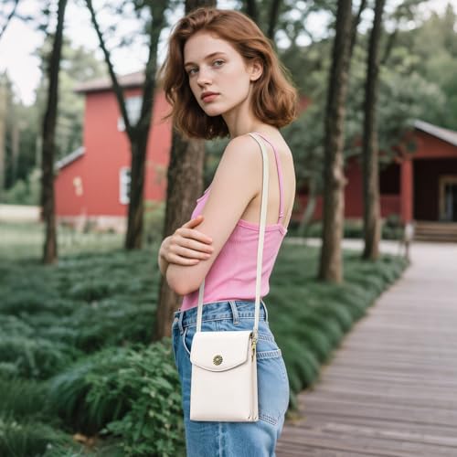 Image of Peacocktion Small Crossbody Bags for Women Travel Cell Phone Purse RFID Wallet Purses with Adjustable Strap Trendy