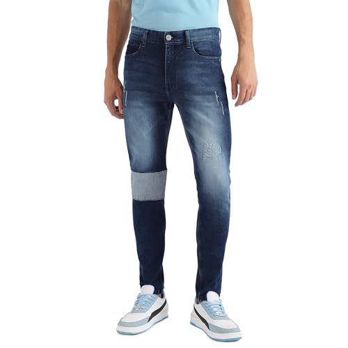 Image of Campus Sutra Men Regular Jeans