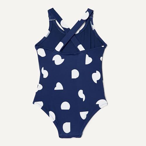 Image of Amazon Essentials Girls and Toddlers' Cross-Back One-Piece Swimsuit