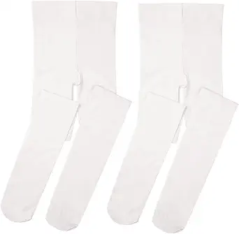  Girls Ballet Dance Tights Footed for Toddler Kid School Class 2T-15Y | High Waist, Stretch, Opaque Coverage, Soft Stockings, Teen & Youth Pantyhose, Ballerina, Studio, Stage, Performance, Recital