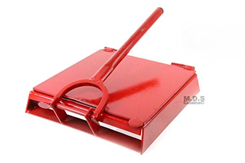 Tortilla Press 12” Red Heavy Duty Iron Restaurant Commercial Authentic Mexican Tortillas #TOP1
