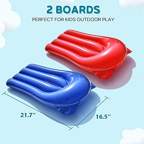 Dofowork Slip And Slide - Water Slide Lawn With Double Lane For Kids Backyards, 20 X 6 Ft, With 2 Body Boards, Summer Water Slides For Kids Backyard With Sprinkler For Outdoor #TOP1