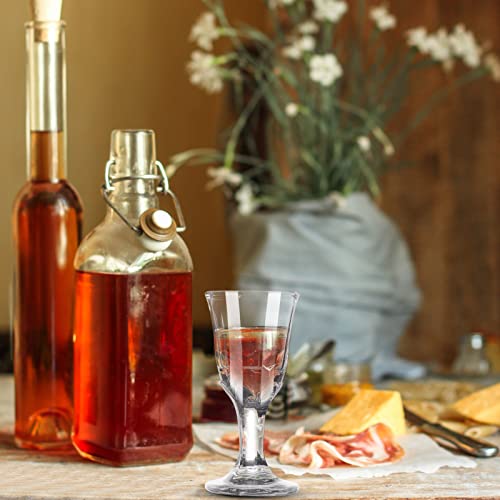 24-Pack Small Mini Shot Glasses 10 Ml 0.35Oz, Mini Wine Glass Shooters Small Fancy Shot Glasses Super Cute & Elegant #TOP4