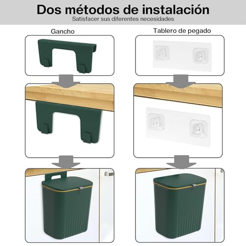 Review de Cubo basura verde Top cinco. 6 Imagen adicional
