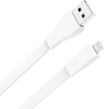 Replacement UE Boom USB Charging Cable Cord Wire for Ultimate Ears UE Wonderboom, UE Boom, UE Roll Speaker, Boom 3, MEGABOOM 3, MEGABLASTSpeaker 3.9FT, White