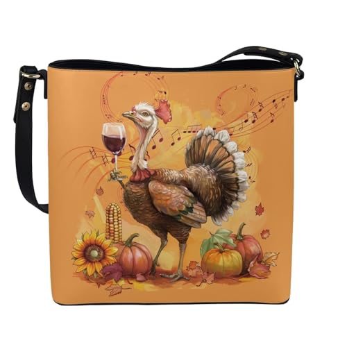 Image of HUGS IDEA Hoho Bag for Women Crossbody Purse Leather Handbags Laides Shoulder Bags