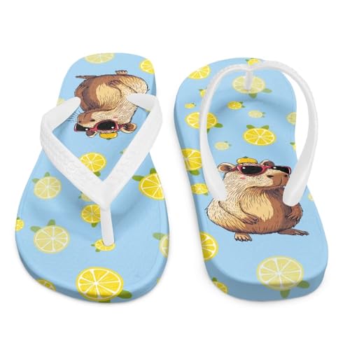 Kids Flip Flops Slip On Cartoon Animal Beach Water Sandals for Boys Girls Cute Summer Shower Shoes3