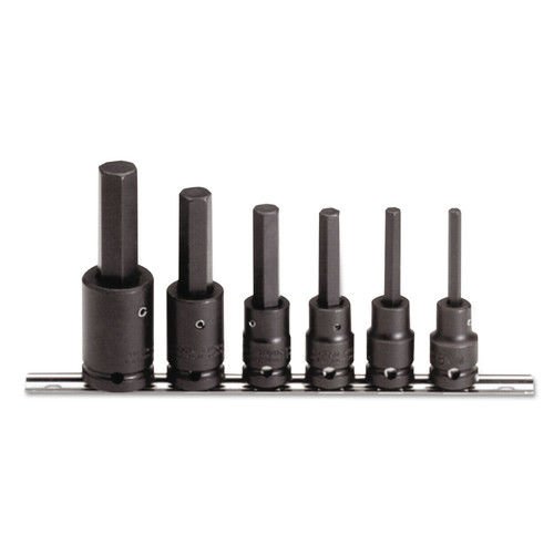Proto Impact Bit Socket Set,3/8In Dr,6 Pt,7 Pc (J72152)