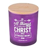 Inspirational Lavender Scented Candles for Women - Get Well Soon Candles Gifts for Women - Christian