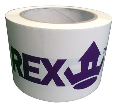 REX 3 in. W x 55 yd. L High Performance Housewrap Seam Tape