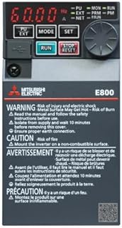 三菱電機(MITSUBISHI ELECTRIC) インバータFREQROL-E800 FR-E820-1.5K-1