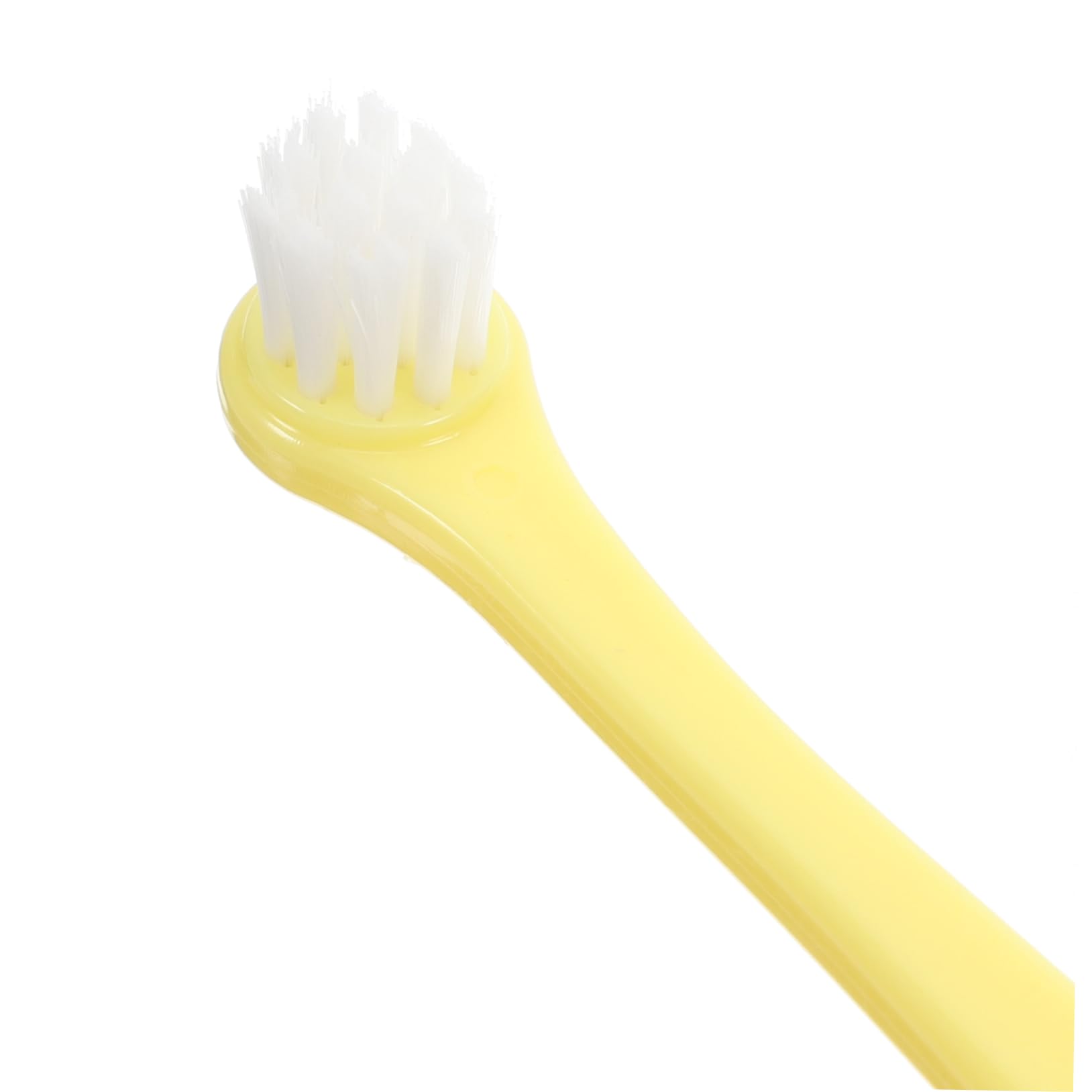 GRIRIW Dog Teeth Care Pet Toothbrush for Small Dogs Cats Gentle Cleaning Round Head Kit Comfortable Grip Brush