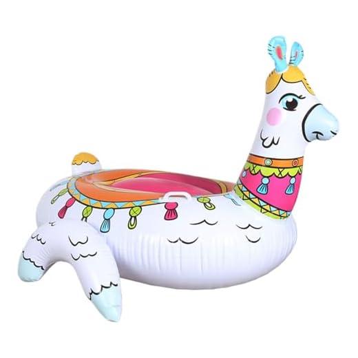 Acunny Flotador Inflable - Colchoneta Flotante de Alpaca Animal para Piscina de Adultos,Hamaca Tubo Silla Tumbona Juguetes Acuáticos para Lago Playa Río Verano Exteriores Fiestas