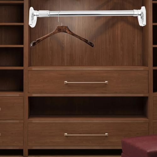 Tringle à rideau de bain télescopique pour douche et dressing net