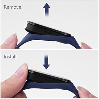 Ainiv Strap Replacement Compatible with Xiaomi Mi Band 7/Mi Band 6/Mi Band 5/Mi Band 4/Mi Band 3, 1/2/3/20pcs Silicone/Knitted/Stainless Steel Replacement Watchband Adjustable Sports Strap