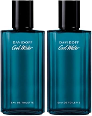 Davidoff Cool Water Eau de Toilette โ Aromatic Men's Cologne โ With Notes of Coriander, Mint, Lavender & Amber โ Long Lasting Fragrance