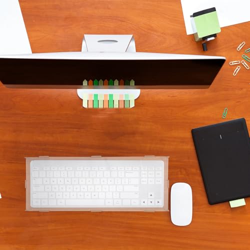 Protector de teclado de acrílico transparente y resistente a derrames 7