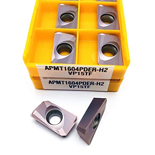 10 piezas APMT1604 M2 VP15TF herramienta de fresado CNC miniatura 4