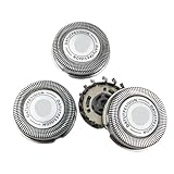 3-teiliger Rasierkopf for Ersetzen der Rasierklinge, kompatibel for Philips, HQ4 HQ56 HQ55 HQ46 HQ3 HQ6900 HQ6902 HQ6904 HQ6906 HQ6996 HQ6927 HQ5426 HQ5430 Klinge