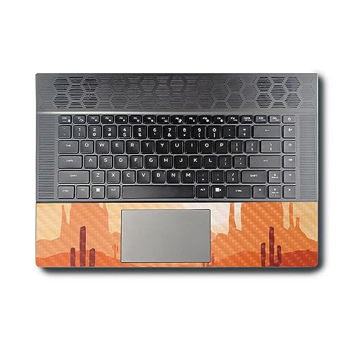 Image of MightySkins Carbon Fiber Skin Compatible with Alienware X16 R1 (2023) Full Wrap Kit - American Southwest | Protective, Durable Textured Carbon Fiber Finish | Easy to Apply | Made in The USA