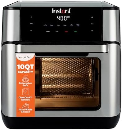 Instant Pot 10QT Air Fryer, 7-in-1 Functions with EvenCrisp ...