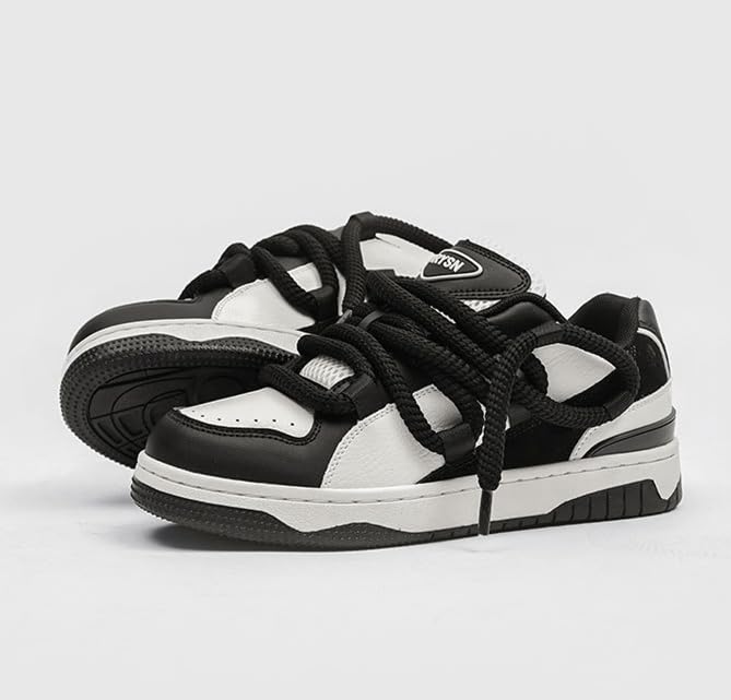 Men's Retro Color Block Fashion Sneakers Chunky Platform Casual Walking Running Street Style4