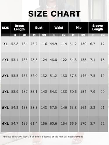 Image of SUZONANA Plus Size Denim Print Maxi Dresses for Women Casual V Neck Short Sleeve with Pockets Soft Jean Look Dress XL-6XL