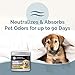 AMERICAN KENNEL CLUB SMELLS BEGONE Pet Odor Absorber Gel - Air Freshener & Odor Eliminator - Fragrance Free - 15 Ounce - 2 Pack
