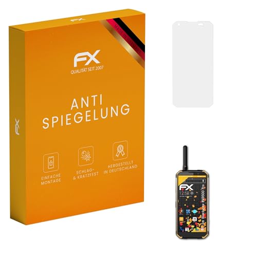 atFoliX Screen Protector compatible with Blackview BV9500 Pro Screen Protection Film, anti-reflective and shock-absorbing FX Protector Film (3X)
