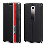 【Chiusura Magnetica con Stile】La chiusura magnetica integrata si fonde perfettamente con il design bicolore, mantenendo il telefono e gli oggetti al sicuro.
