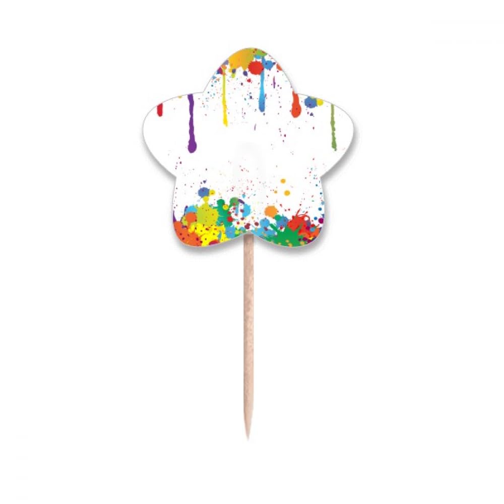 Cure-dents colorés pour identifier et décorer les plats de fête