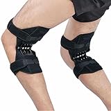 KFJZGZZ Adjustable Knee Protection Booster - One-Size-Fits-All Design with Elastic Gusset, Reduces Swelling & Stiffness After Workouts or Injury