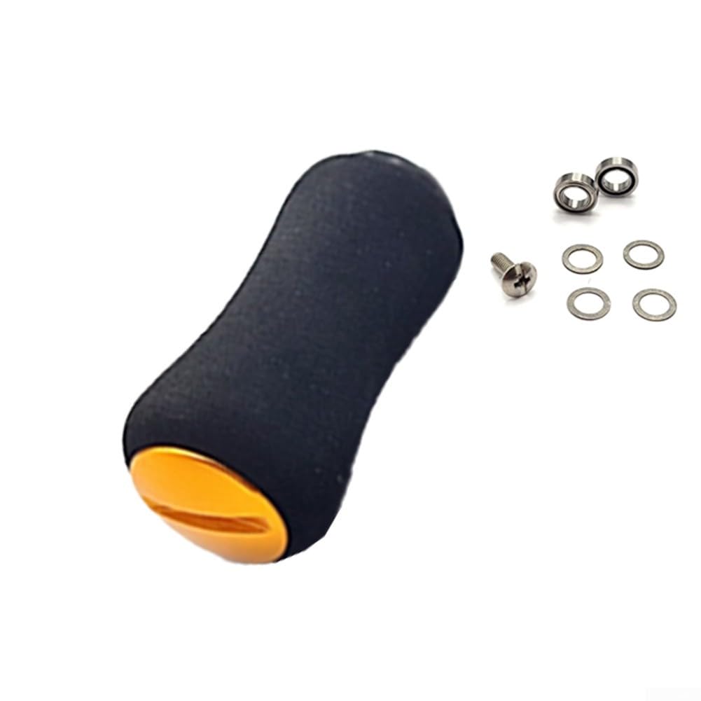 Next-Gen EVA Knobs For for Daiwa Reel Handles with Innovation in Material Use and Mechanical Integration (gold)