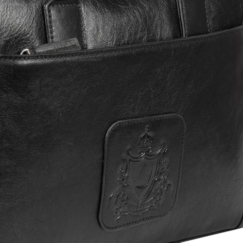 Image of Hidesign CARNEGIE 01 Genuine Leather Men's Laptop Bag