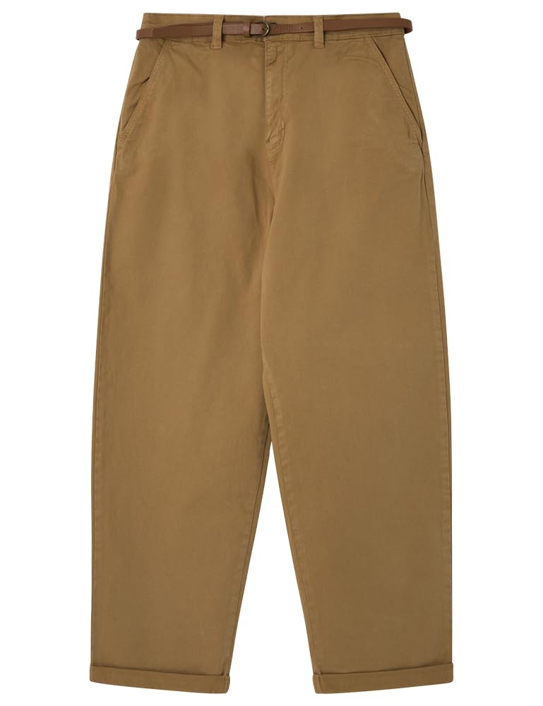 SPRINGFIELD Women's 6838046 Casual Chinos, Brown Óxido, 36W/30L