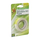 Duck Brand 1335145 Double-Sided Outdoor Replacement Tape for Window Kits, 0.5-Inch by 24-Feet, Single Roll
