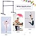 LDAILY Ballet Barre Portable for Home or Studio, Height Adjustable Ballet Bar for Stretch, Pilates, Dance or Active Workouts, Double Dance Bar for Kids and Adults (Purple)