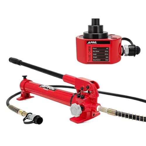 I martinetti di sollevamento del cilindro idraulico funzionano con corsa 47mm, uscita 30T con pompa manuale idraulica CP-700