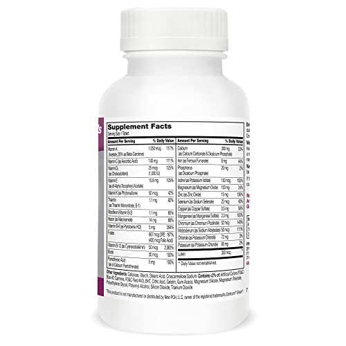 Sentry Senior Women Mulher +50Anos Multivitamínico 100 Tabletes 21st Century