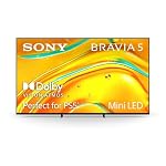 Sony BRAVIA 5 65 Inch TV Mini LED 4K Smart Google TV XR Processor with AI Technology120hz Television with Dolby VisionAtmos Exclusive Features for PlayStation5 K 65XR50