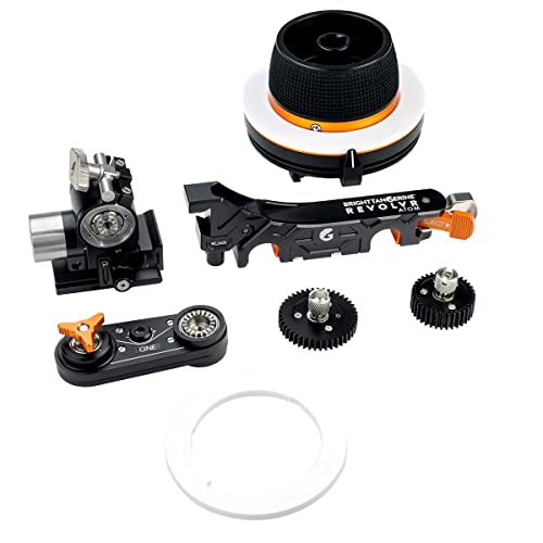 Bright Tangerine Revolvr Atom Cine Kit, Includes 15Mm Lws Core Bridge, Follow Focus Gear (0.8 Mod/35 Tooth/10Mm), Follow Focus Gear (0.8 Mod/43 Tooth/6Mm), Follow Focus Swing Arm (1:1.842 Ratio) #TOP2